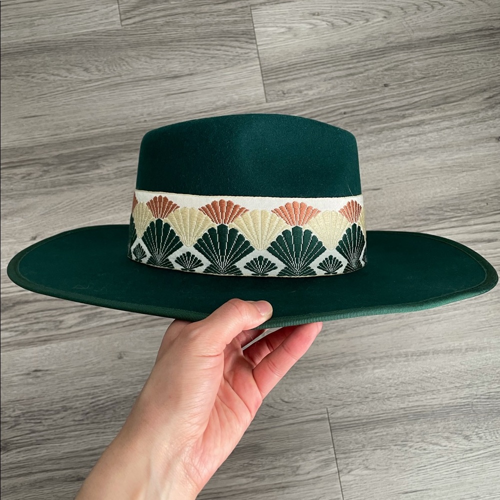Green Wool Hat
